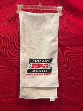 ESPN OFF-WHITE ESPN PROMOTIONAL TOWEL 2004